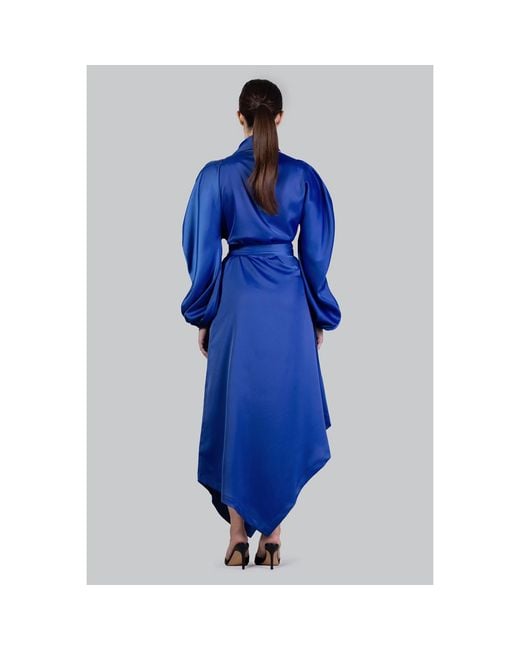 Meem Label Blue Ray Dress