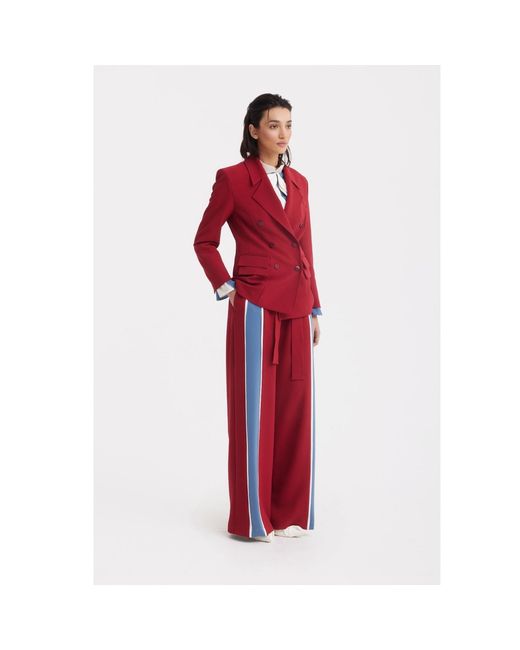 Julia Allert Classic Tailored Double-Breasted Blazer