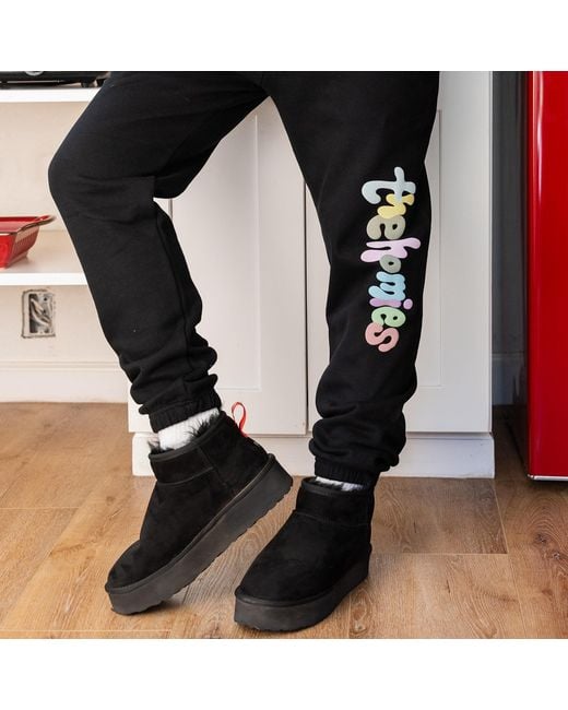 Dont Eat the Homies Black The Homies Sweatpants for men