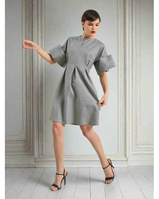 Lumina Eligma Gray Neoteric Dress