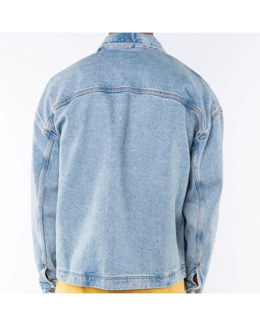 Ariko Blue Oversized Denim Jacket