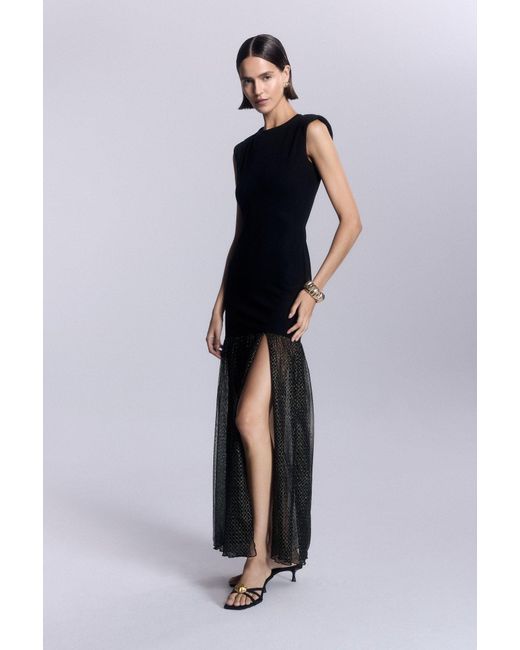 No'design Black Angelina Backless Long Dress