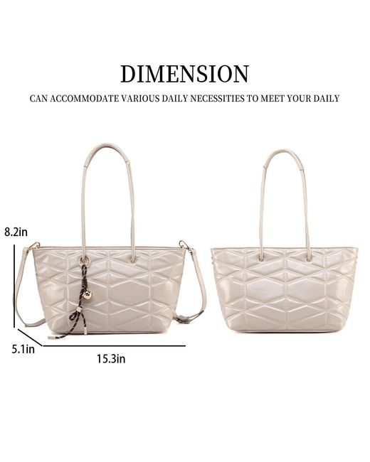 Mkf Collection - J'omor Natural Neutrals Karen Tote Bag
