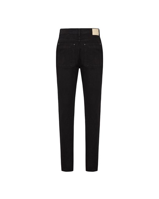Pcfg Black Straight Fit Denim for men