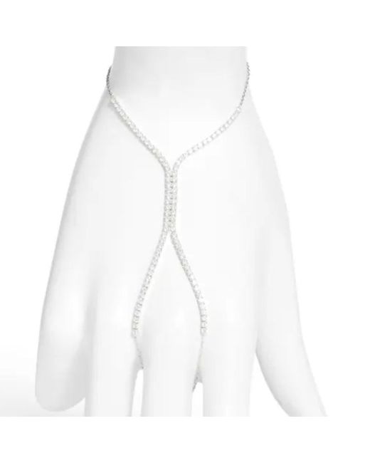 SHYMI White Tennis Hand Chain