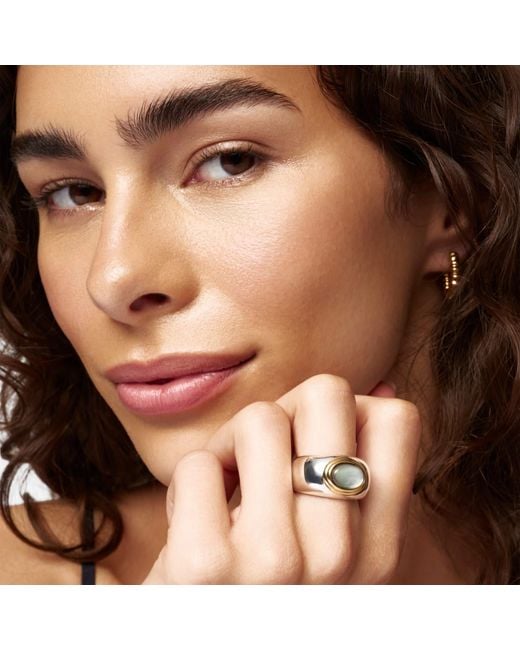 Stone Fruit White Core Ring