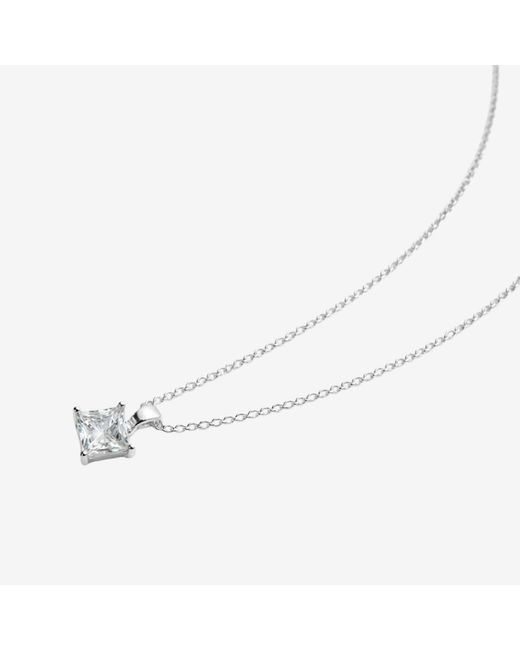 Uchi and Soto Metallic Shikaku Stone Pendant Necklace