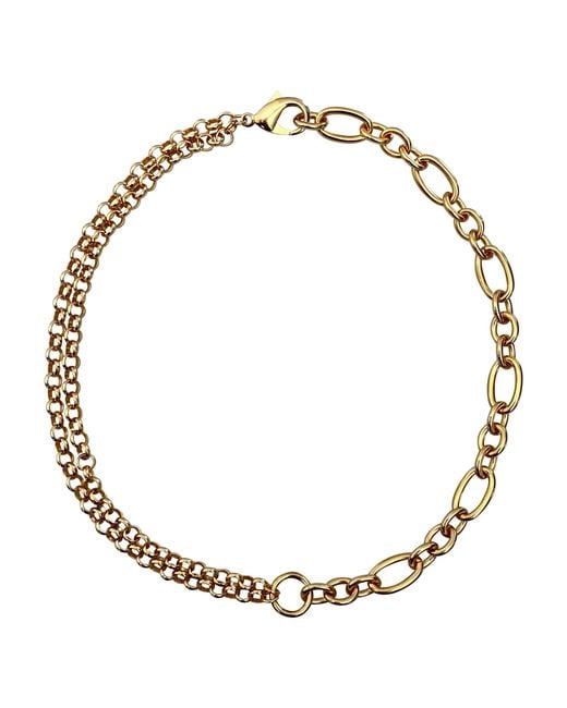 IN CAUDA VENENUM Metallic Léto Necklace