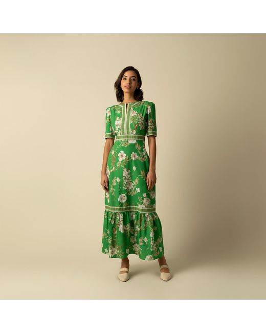 Raishma Green Darcie Dress