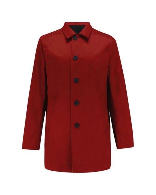 Guards London Red Montague Reversible Raincoat for men