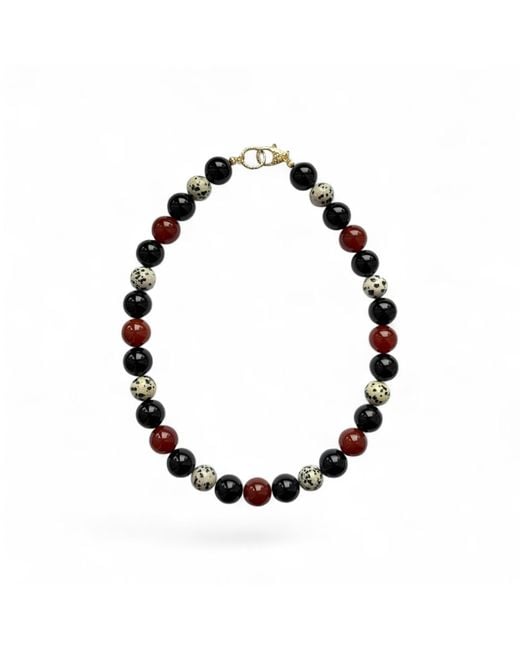 Larsuu Black Midnight Flame Necklace