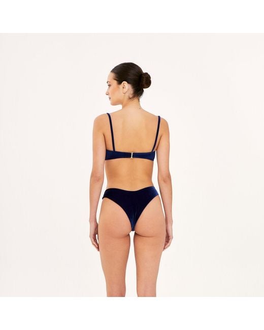 Aguaclara Blue Dynastie Bandeau Top