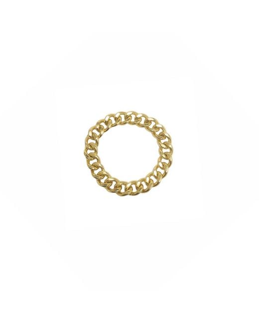 Aki Roc Jewelry Metallic Serenity Curb Chain Ring