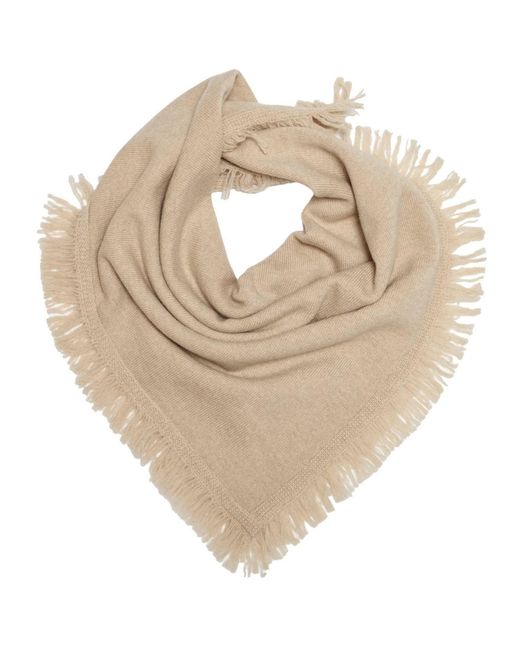 Mohair&Angora Natural Wool Foulard Caria