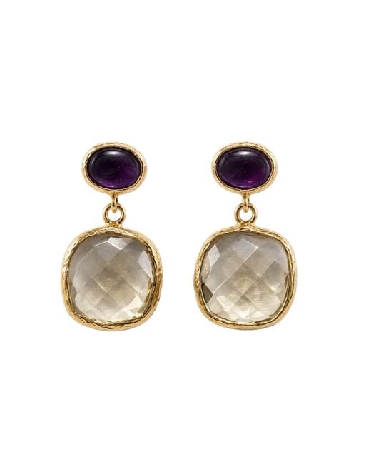 La Pluie Jewellery Multicolor Ianthe Earrings