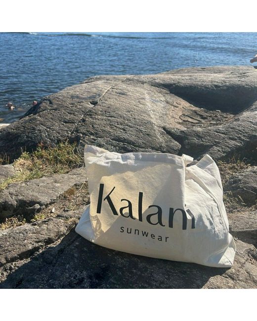 Kalani Sunwear Metallic Neutrals Kalani Recycled Cotton Tote Bag