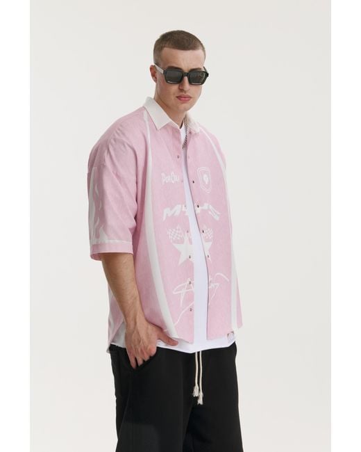 mysimplicated Pink Pop Cola Shirt for men