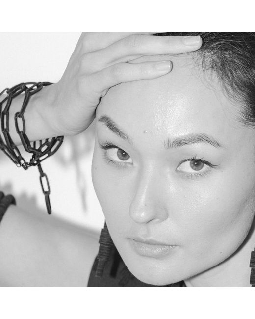 WAIWAI Black Multifunctional Leather Chain Necklace
