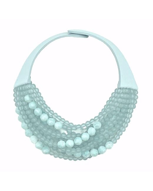 Fairchild Baldwin Blue Marcella Summer Glacier Necklace