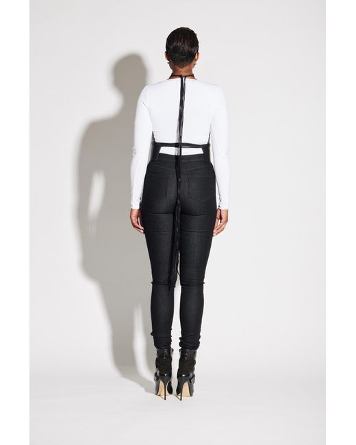 Circular Path Brown Pecan Cut Out Corset Belt