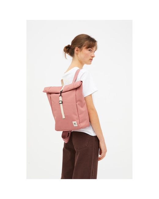 Lefrik Pink Roll Mini Backpack Dust