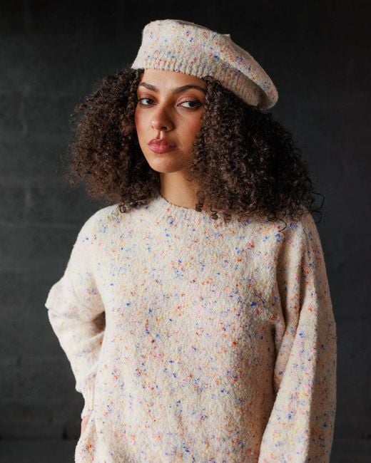 Mabli White Sprinkles Tam