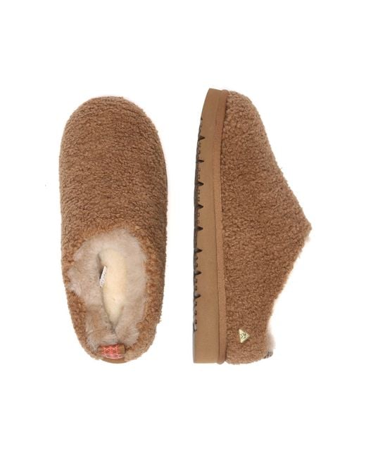 EverAu Australia Brown Snipe Plush Ankle Slippers