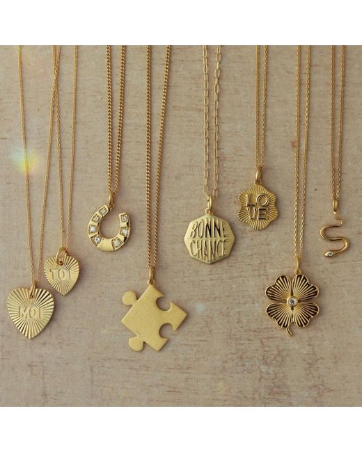 Hye Jane Jewelry Metallic Clara Love Necklace
