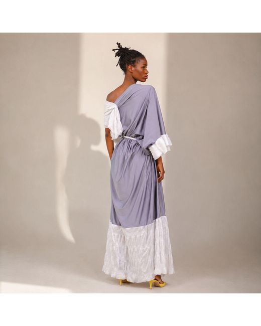 Miro Misljen Blue Fantasy Dress
