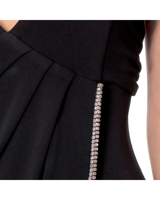 AGGI by HALEWSKI Black Carla Night Fall Evening Maxi Dress