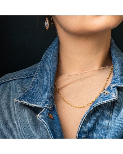 Kate Koel Metallic Link Necklace