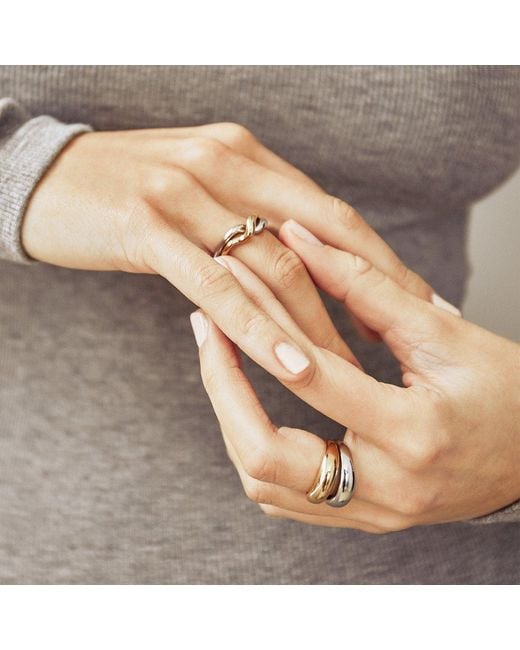 ARMS OF EVE Metallic Simi Two Tone Ring