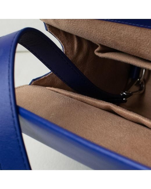 godi. Blue The Christy Handmade Adjustable Shoulder Bag