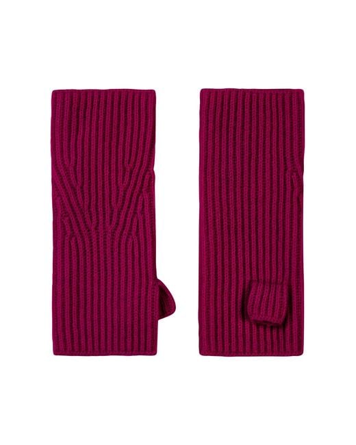 Loop Cashmere Purple Cashmere Mitt