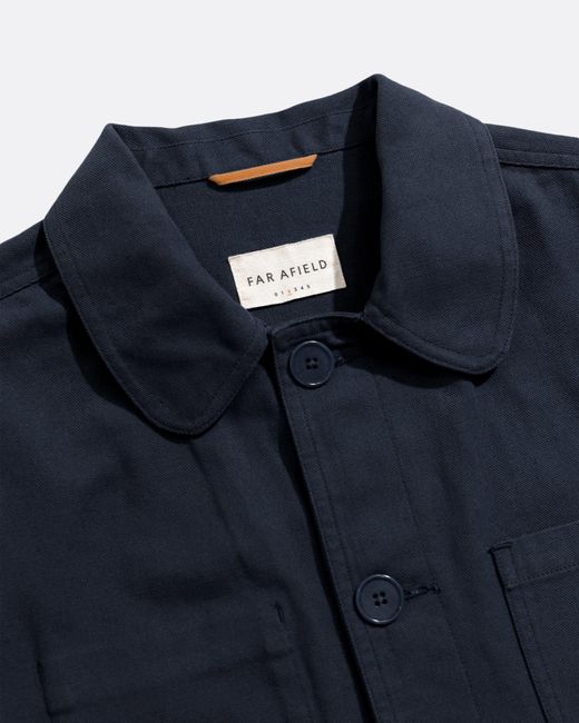 Far Afield Blue Station Jacket for men