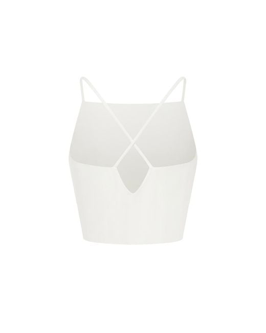 Emma Wallace White Kit Top -Off