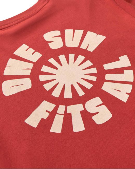 Thinking Mu Red One Sun Zach T-Shirt for men