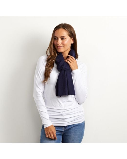 Cove Blue Lucy Multi Way Cashmere Wrap