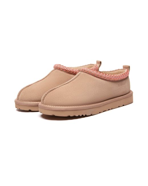 EverAu Australia Pink Wigeon Leather Slippers