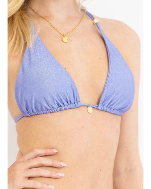 Leyla Maya Ltd Blue Millie Bikini Top