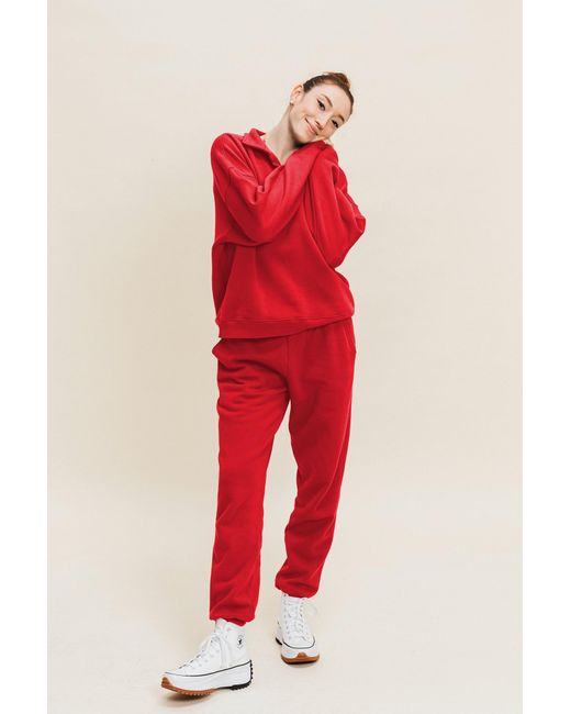 Ocio Leisurewear Red Everywhere Jogger