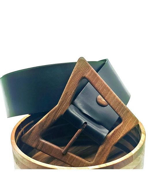 Wood Belt Blue Bryce Free 623