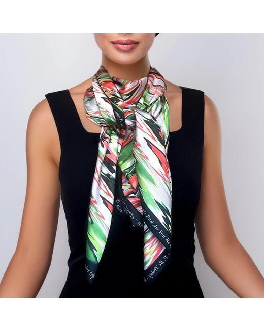 Maxjenny Green Scarf