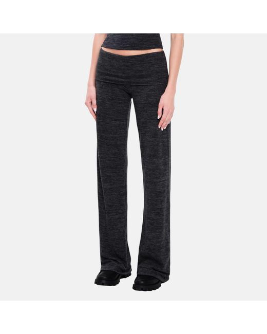 OW Collection Gray Nita Knit Pants