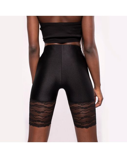 lace insert leggings