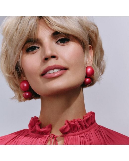 Saule Label Red Livia Earrings