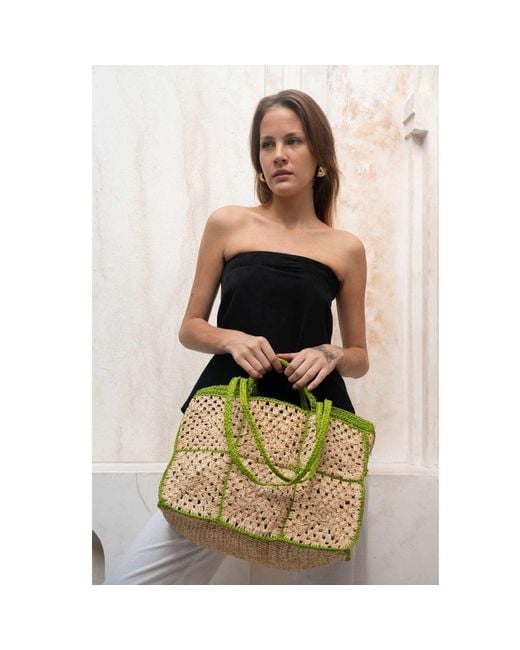 Zanatany Concepts Metallic Carry - Tote Bag