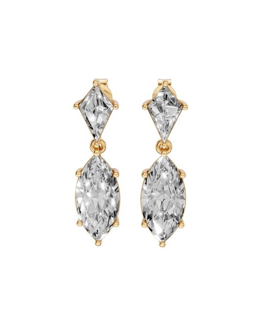 Aya Fine Jewelry Metallic 2.57 Ct Marquise & Kite Lab Grown Diamond Drop Earrings