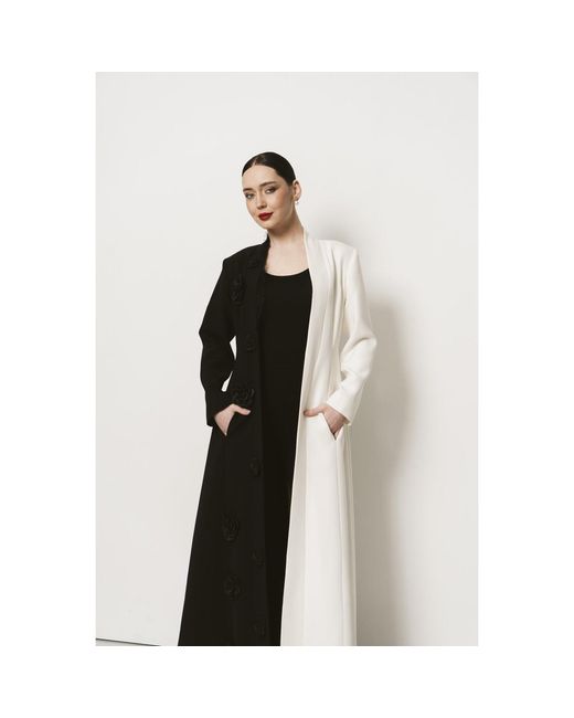 Roqaia Fashion House Black Yin & Yang Jacket
