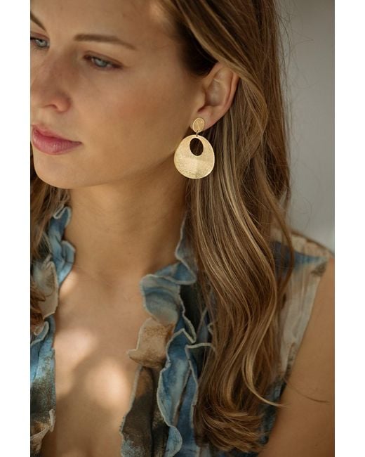 Marcia Moran Metallic Pippa Earrings